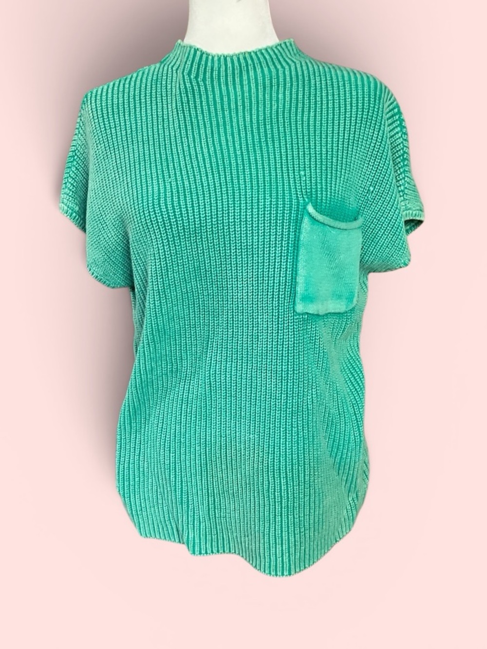 Zenana Outfitters Mock-neck Sweater